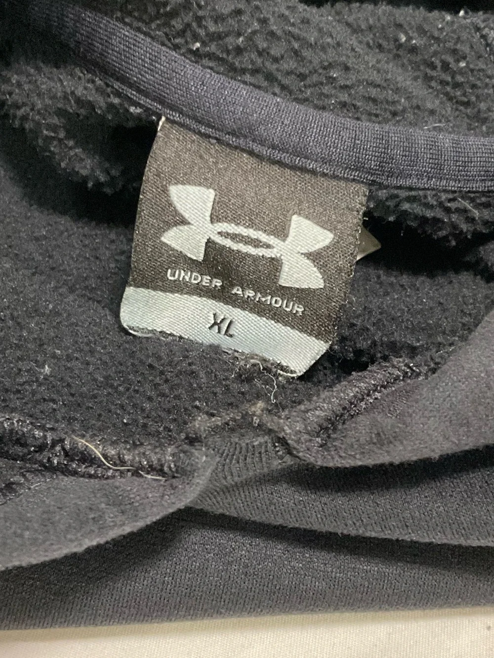 Under Armour Fleece Hoodie size XL.